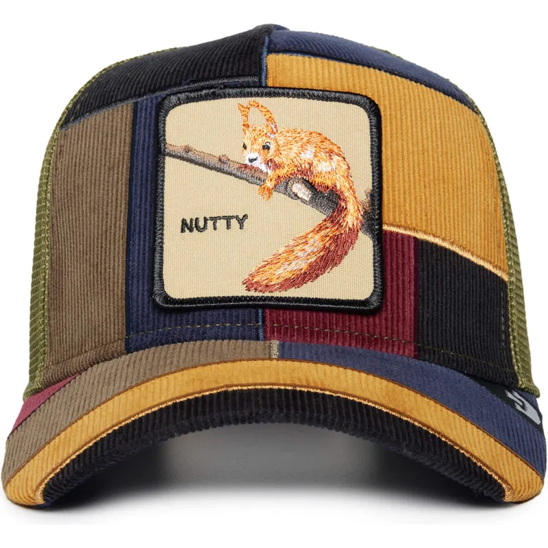 lippikset-kaareva-rekka-monivarinen-snapback-nutty-shells-n-all-the-farm-patchwork-the-farm-goorin-bros