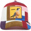 lippikset-kaareva-rekka-monivarinen-snapback-cheery-right-side-of-the-bed-the-farm-patchwork-the-farm-goorin-bros