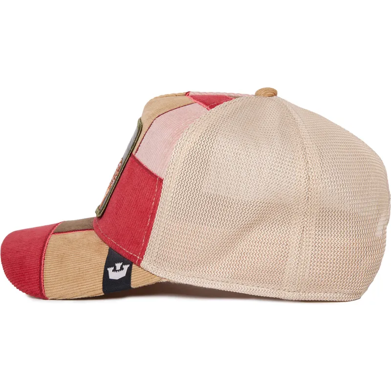 lippikset-kaareva-rekka-monivarinen-snapback-dear-letter-opener-the-farm-patchwork-the-farm-goorin-bros