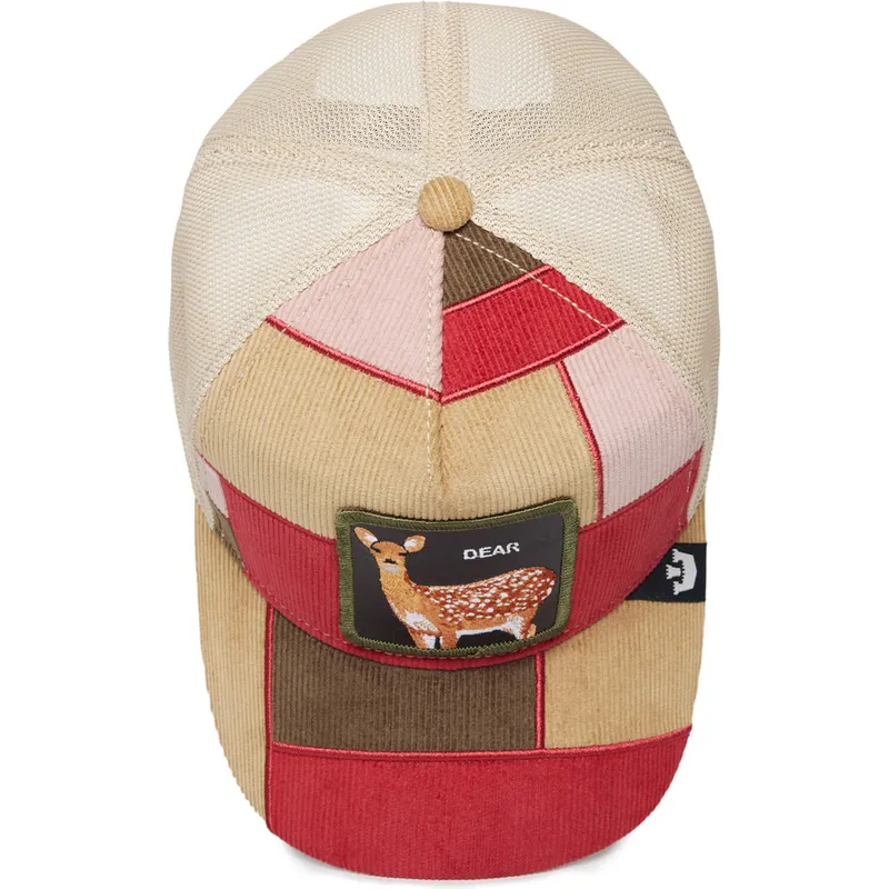 lippikset-kaareva-rekka-monivarinen-snapback-dear-letter-opener-the-farm-patchwork-the-farm-goorin-bros