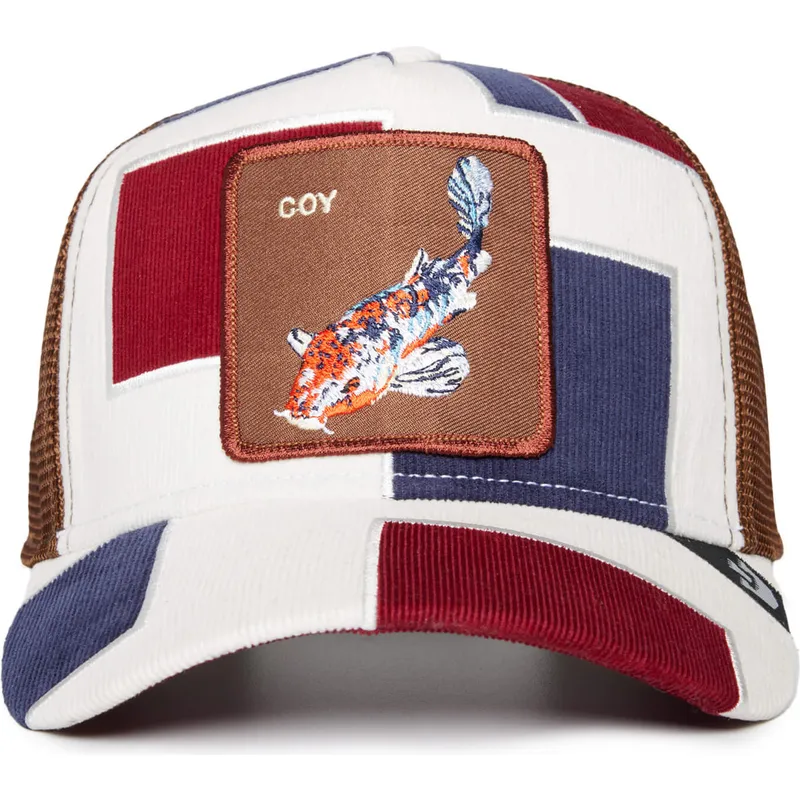 lippikset-kaareva-rekka-monivarinen-snapback-coy-carpy-diem-the-farm-patchwork-the-farm-goorin-bros lippikset-kaareva-rekka-monivarinen-snapback-coy-carpy-diem-the-farm-patchwork-the-farm-goorin-bros