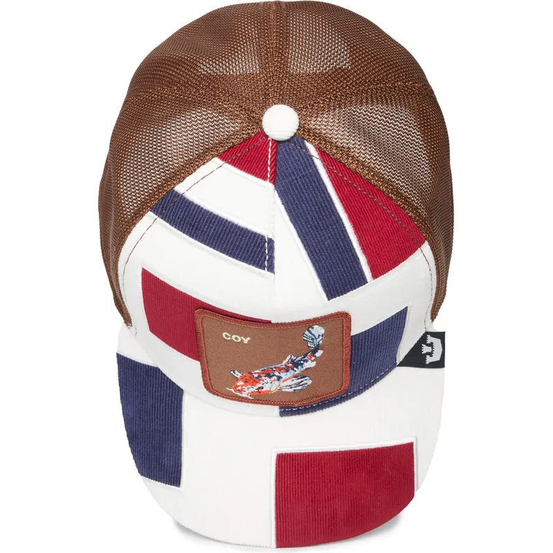 lippikset-kaareva-rekka-monivarinen-snapback-coy-carpy-diem-the-farm-patchwork-the-farm-goorin-bros lippikset-kaareva-rekka-monivarinen-snapback-coy-carpy-diem-the-farm-patchwork-the-farm-goorin-bros
