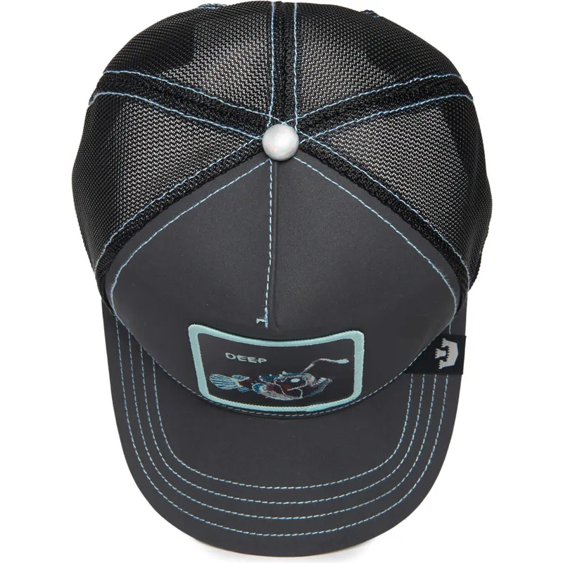 lippikset-kaareva-rekka-musta-snapback-go-way-down-the-farm-deep-sea-the-farm-goorin-bros
