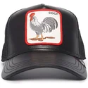 lippikset-kaareva-rekka-musta-snapback-cock-will-prevail-the-farm-leather-the-farm-goorin-bros