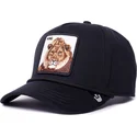lippikset-kaareva-musta-snapback-king-100-the-farm-all-over-canvas-the-farm-goorin-bros