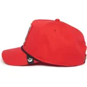 lippikset-kaareva-punainen-snapback-panther-100-the-farm-all-over-canvas-the-farm-goorin-bros