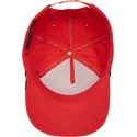 lippikset-kaareva-punainen-snapback-panther-100-the-farm-all-over-canvas-the-farm-goorin-bros