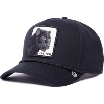 lippikset-kaareva-musta-snapback-panther-100-the-farm-all-over-canvas-the-farm-goorin-bros
