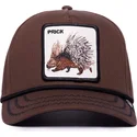 lippikset-kaareva-ruskea-snapback-prick-porcupine-100-the-farm-all-over-canvas-the-farm-goorin-bros