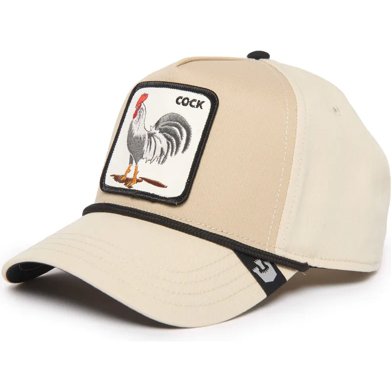 lippikset-kaareva-beige-snapback-cock-rooster-100-the-farm-all-over-canvas-the-farm-goorin-bros lippikset-kaareva-beige-snapback-cock-rooster-100-the-farm-all-over-canvas-the-farm-goorin-bros