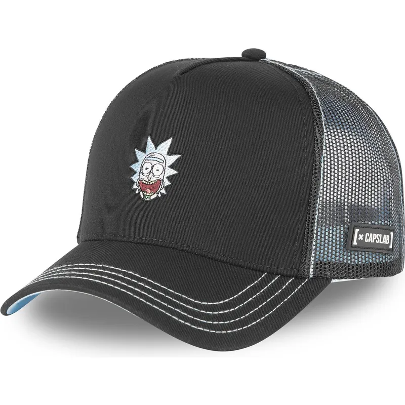 lippikset-kaareva-rekka-musta-snapback-he1-rick-sanchez-rick-ja-morty-capslab lippikset-kaareva-rekka-musta-snapback-he1-rick-sanchez-rick-ja-morty-capslab