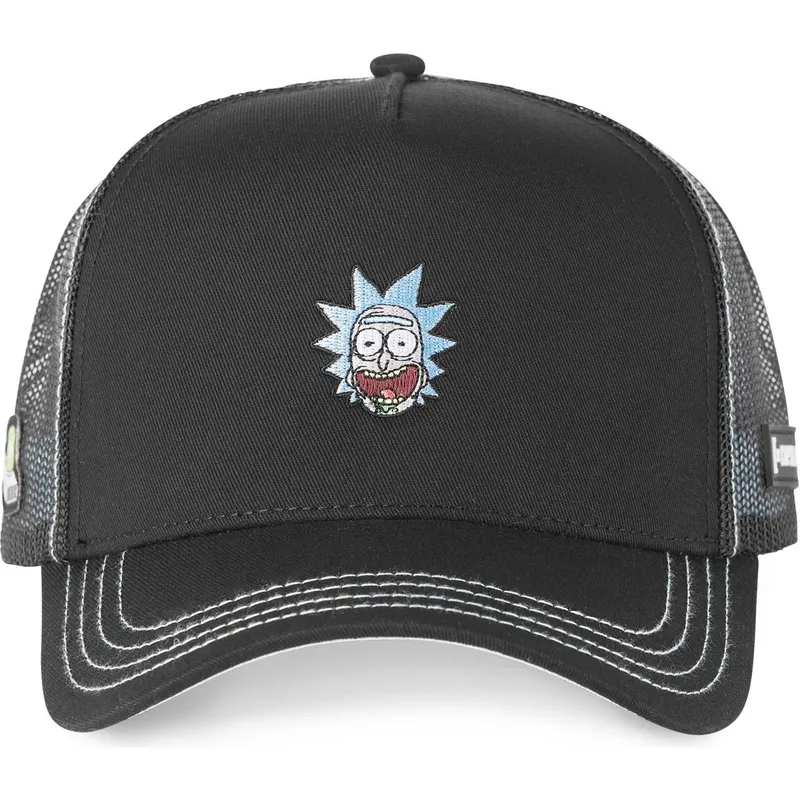 lippikset-kaareva-rekka-musta-snapback-he1-rick-sanchez-rick-ja-morty-capslab lippikset-kaareva-rekka-musta-snapback-he1-rick-sanchez-rick-ja-morty-capslab