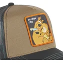 capslab-scooby-doo-and-shaggy-rogers-sbd2-brown-and-black-trucker-hat