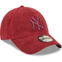 lippikset-kaareva-punainen-saadettava-nauha-9forty-towelling-new-york-yankees-mlb-new-era