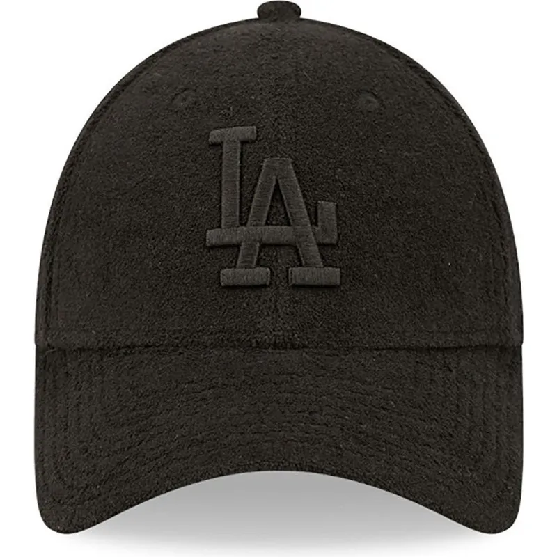 lippikset-kaareva-musta-saadettava-nauha-9forty-towelling-los-angeles-dodgers-mlb-new-era