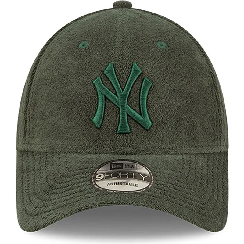 lippikset-kaareva-vihrea-saadettava-nauha-9forty-towelling-new-york-yankees-mlb-new-era