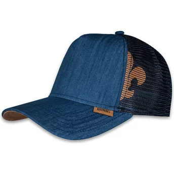 Djinns HFT Linen 2014 Navy Blue Trucker Hat