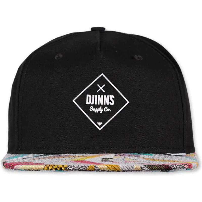 lippikset-littea-musta-snapback-rubber-aztek-djinns
