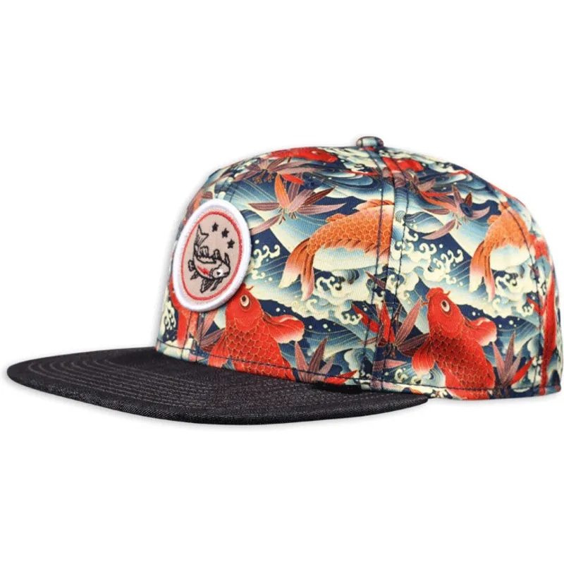 lippikset-littea-monivarinen-snapback-koi-linen-djinns