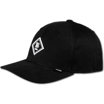 Cap kaareva black adjustable strap Djinns