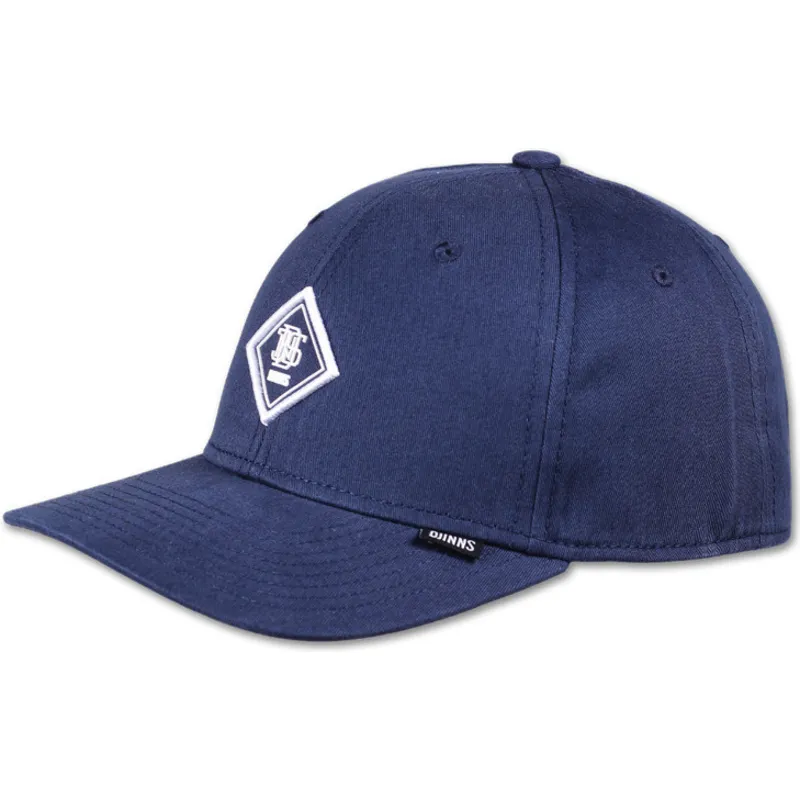 lippikset-kaareva-laivastonsininen-saadettava-nauha-brushed-twill-truefit-20-djinns