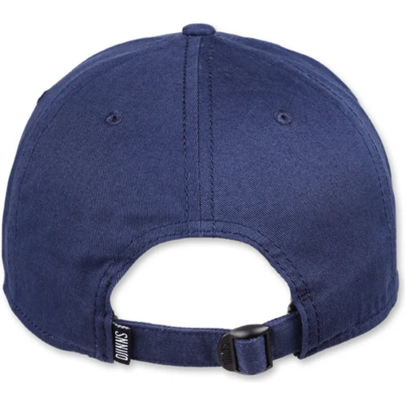 lippikset-kaareva-laivastonsininen-saadettava-nauha-brushed-twill-truefit-20-djinns