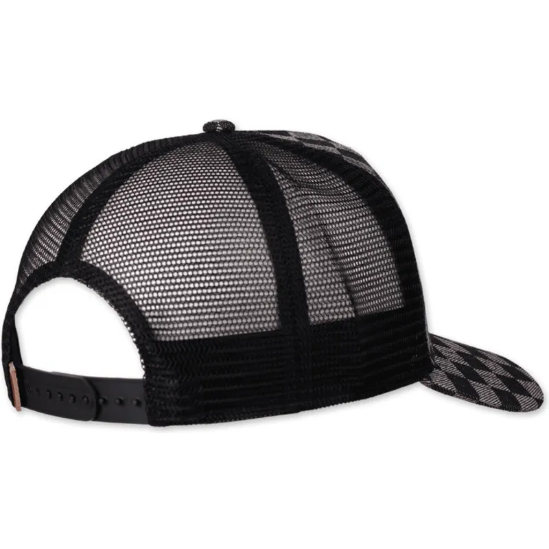 lippikset-kaareva-rekka-musta-snapback-hft-denim-check-djinns