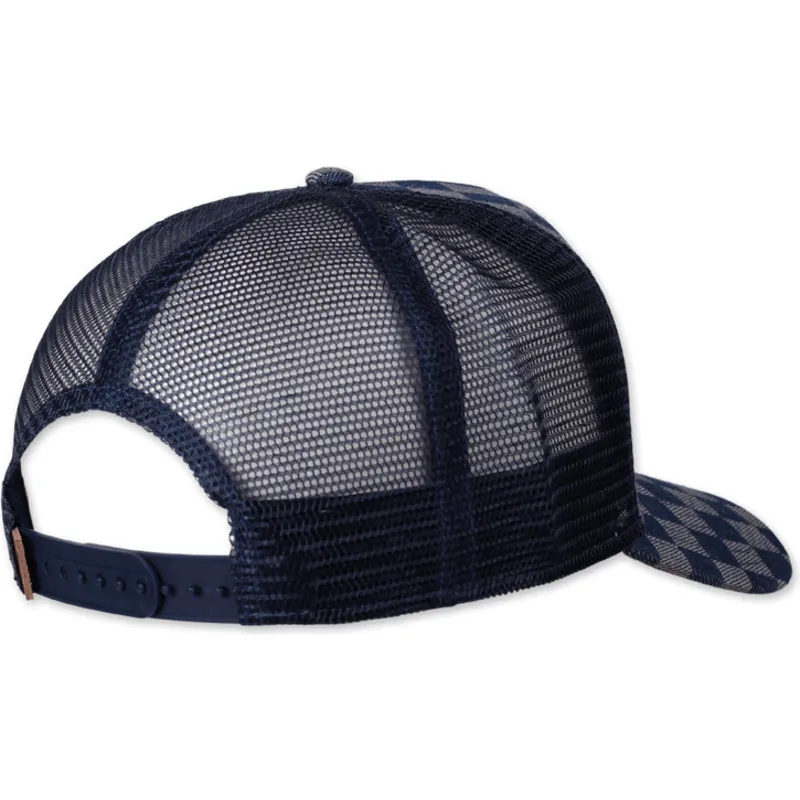 lippikset-kaareva-rekka-sininen-snapback-hft-denim-check-djinns