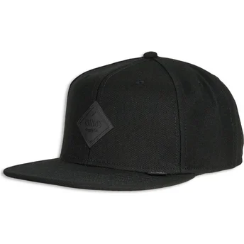 Lippikset litteä musta snapback Monochrome Djinns