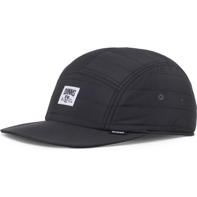 lippikset-littea-musta-saadettava-nauha-puffy-nylon-djinns