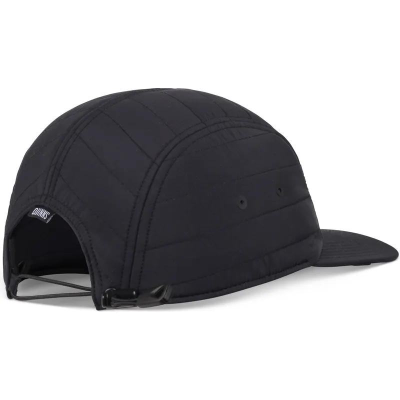 lippikset-littea-musta-saadettava-nauha-puffy-nylon-djinns
