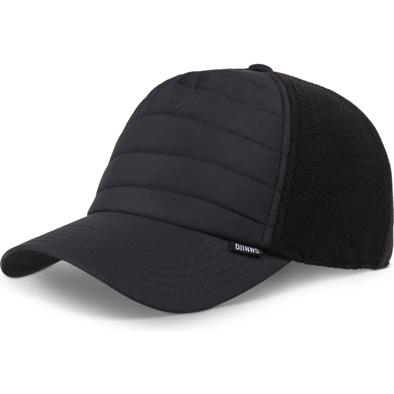 lippikset-kaareva-musta-snapback-hft-puffy-nylon-djinns
