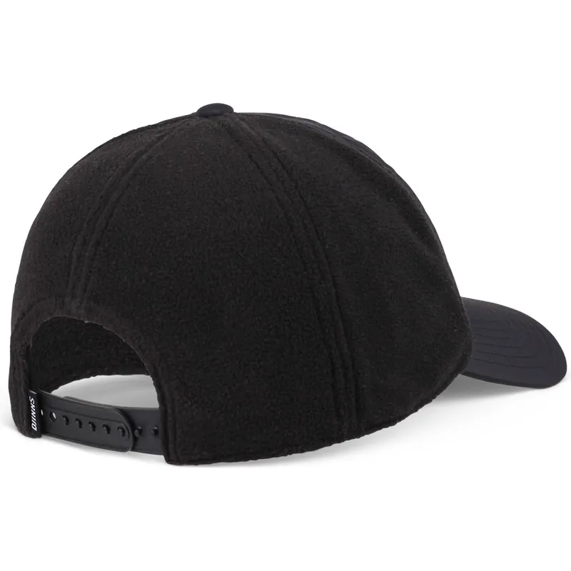 lippikset-kaareva-musta-snapback-hft-puffy-nylon-djinns