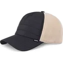 lippikset-kaareva-musta-snapback-hft-puffy-nylon-djinns