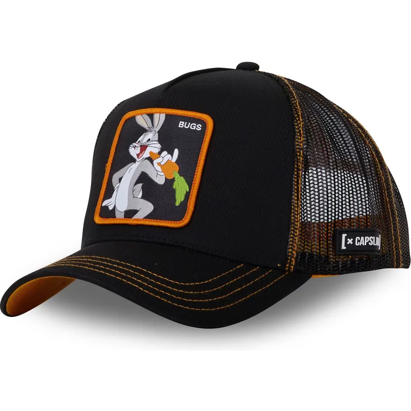 lippikset-kaareva-rekka-musta-snapback-loo7-bu1-vaiski-vull-looney-tunes-capslab