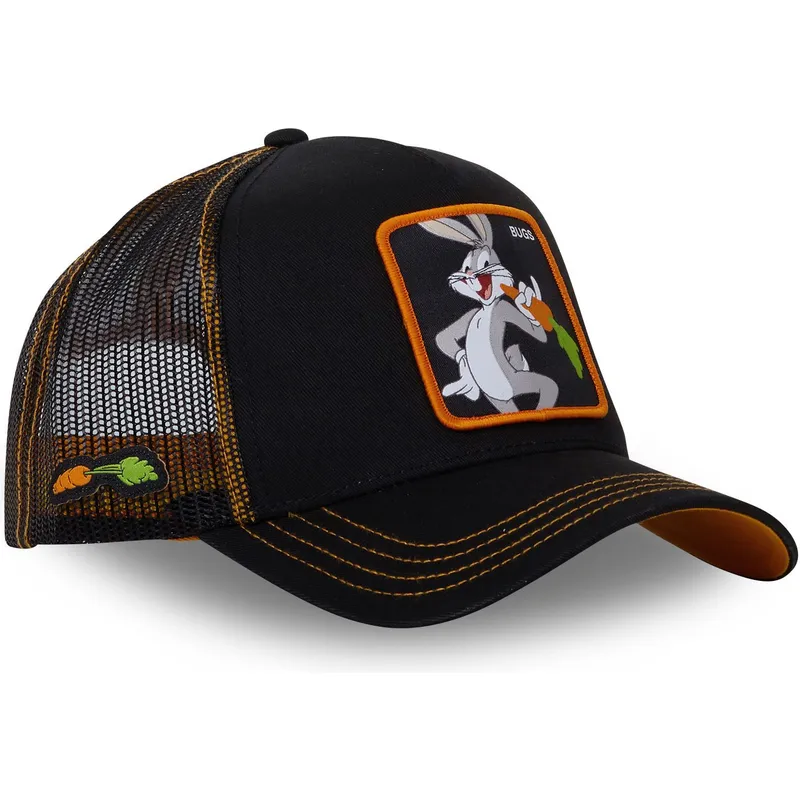 lippikset-kaareva-rekka-musta-snapback-loo7-bu1-vaiski-vull-looney-tunes-capslab