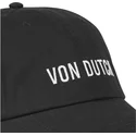 von-dutch-curved-brim-dc-b-black-adjustable-cap