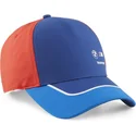 lippikset-kaareva-sininen-snapback-motorsport-bb-bmw-puma