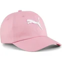 lippikset-kaareva-vaaleanpunainen-saadettava-nauha-lapsille-essentials-cat-puma