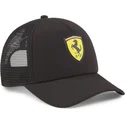 lippikset-kaareva-rekka-musta-snapback-race-ferrari-formula-1-puma