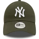 lippikset-kaareva-vihrea-saadettava-nauha-9twenty-league-essential-new-york-yankees-mlb-new-era
