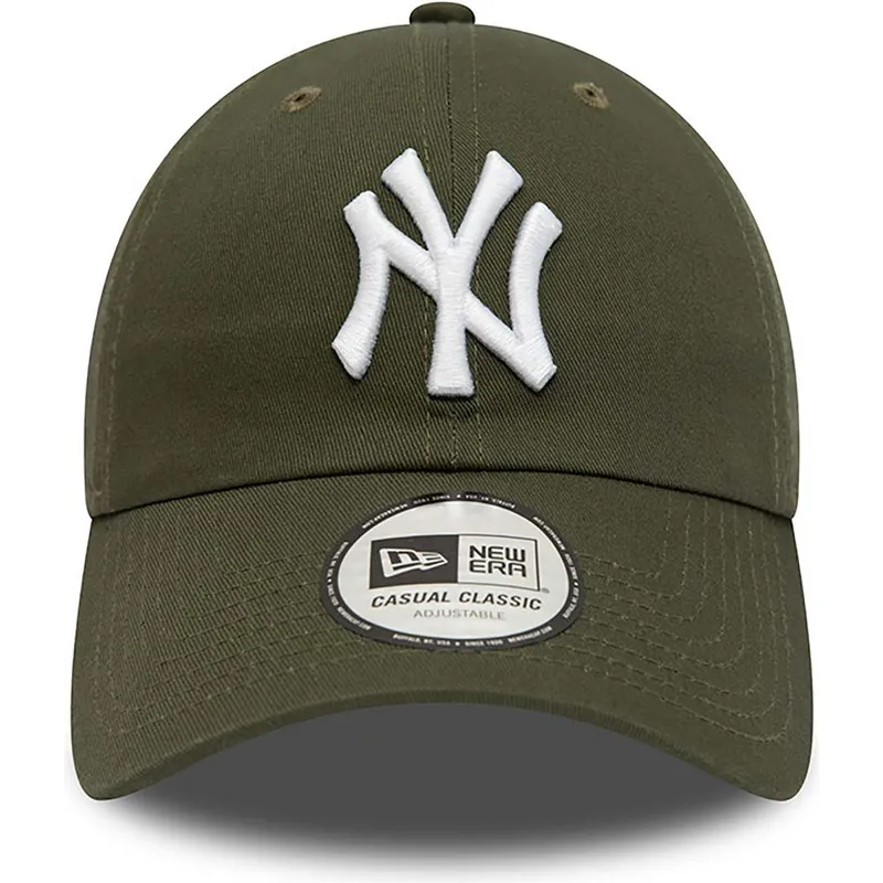 lippikset-kaareva-vihrea-saadettava-nauha-9twenty-league-essential-new-york-yankees-mlb-new-era