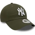 lippikset-kaareva-vihrea-saadettava-nauha-9twenty-league-essential-new-york-yankees-mlb-new-era