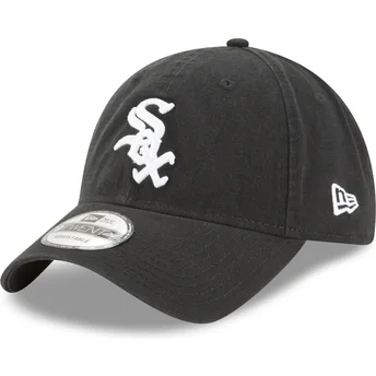 Cap kaareva black adjustable strap 9TWENTY Core Classic Chicago White Sox MLB New Era