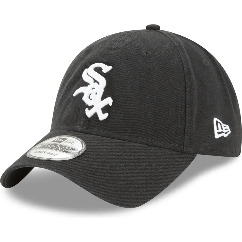 cap-kaareva-black-adjustable-strap-9twenty-core-classic-chicago-white-sox-mlb-new-era cap-kaareva-black-adjustable-strap-9twenty-core-classic-chicago-white-sox-mlb-new-era