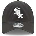 cap-kaareva-black-adjustable-strap-9twenty-core-classic-chicago-white-sox-mlb-new-era