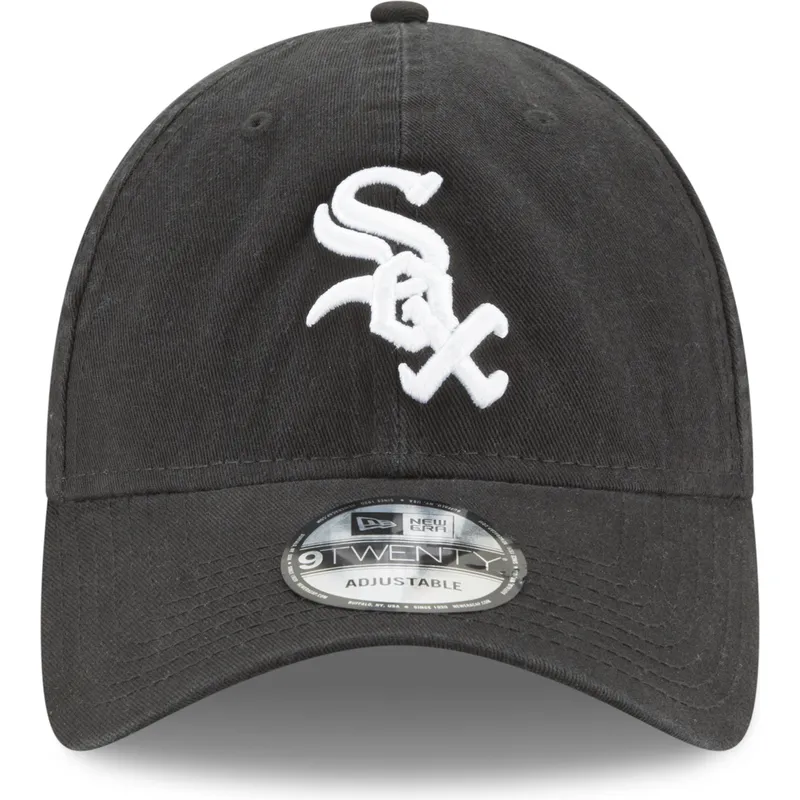 cap-kaareva-black-adjustable-strap-9twenty-core-classic-chicago-white-sox-mlb-new-era cap-kaareva-black-adjustable-strap-9twenty-core-classic-chicago-white-sox-mlb-new-era