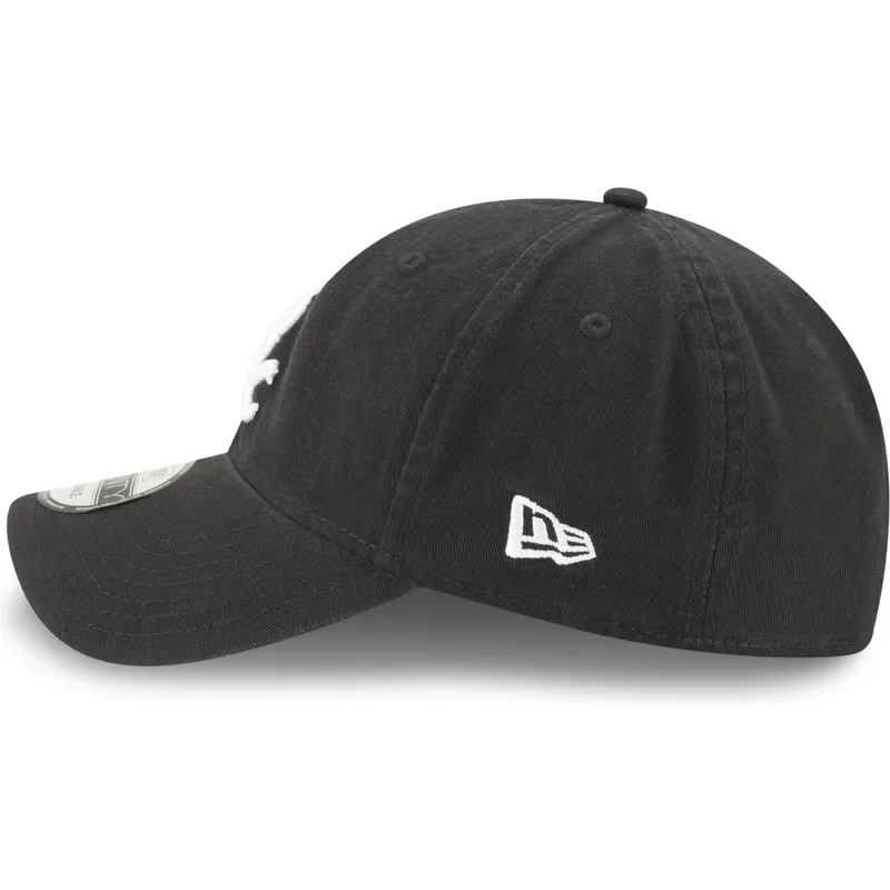 cap-kaareva-black-adjustable-strap-9twenty-core-classic-chicago-white-sox-mlb-new-era cap-kaareva-black-adjustable-strap-9twenty-core-classic-chicago-white-sox-mlb-new-era
