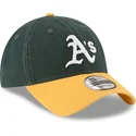 cap-kaareva-green-adjustable-strap-9twenty-core-classic-oakland-athletics-mlb-new-era