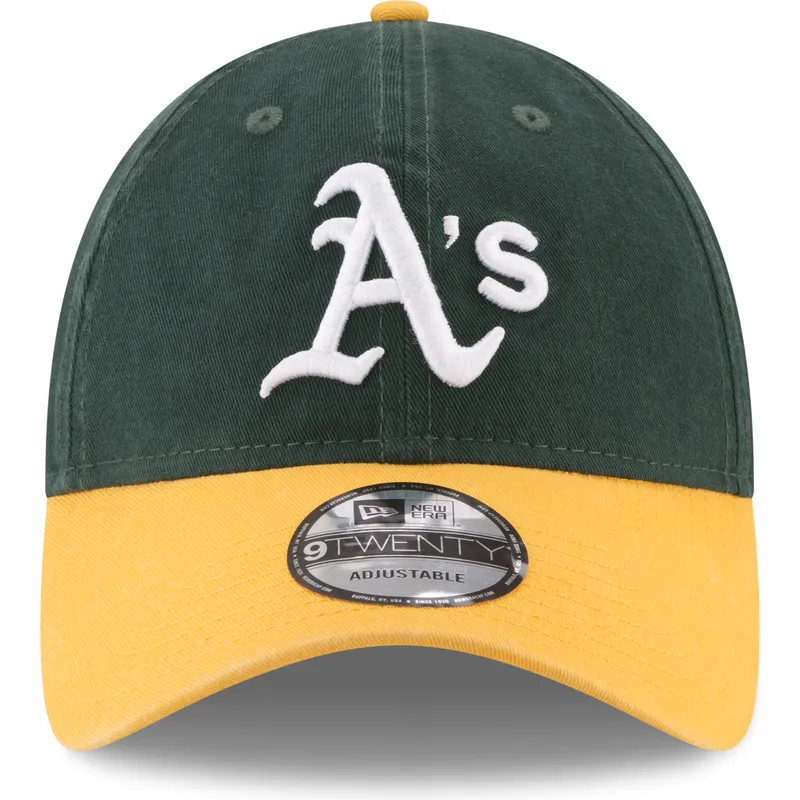 cap-kaareva-green-adjustable-strap-9twenty-core-classic-oakland-athletics-mlb-new-era